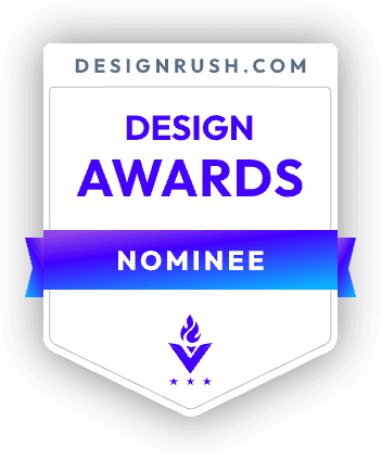 DesignRush.com Design Awards Nominee
