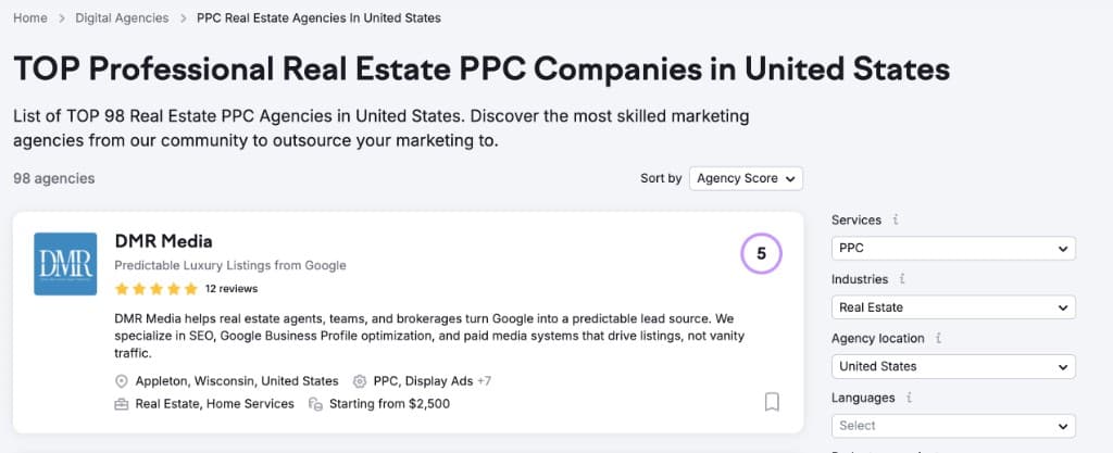 Competitive visibility and keyword context